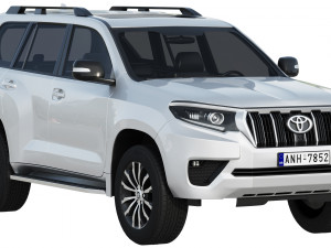 toyota land cruiser 2021 Modèle 3D