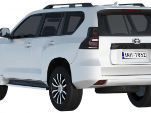 toyota land cruiser 2021 Modèle 3D