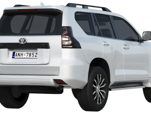 toyota land cruiser 2021 Modèle 3D