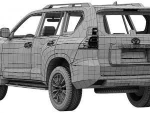 toyota land cruiser 2021 Modèle 3D