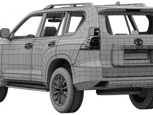 toyota land cruiser 2021 Modelo 3D