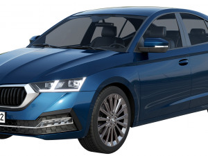 skoda octavia 2020 3D Model