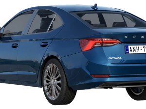 skoda octavia 2020 3D Model