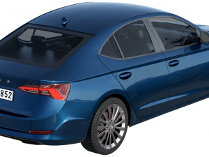 skoda octavia 2020 Modelo 3D