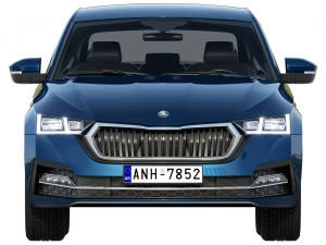 skoda octavia 2020 Modelo 3D