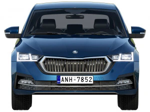 skoda octavia 2020 3D Model