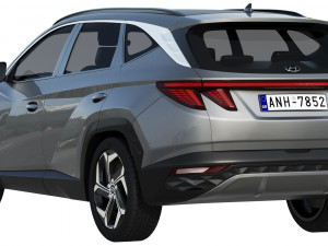 hyundai tucson 2021 Modello 3D