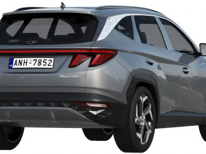 hyundai tucson 2021 Modello 3D
