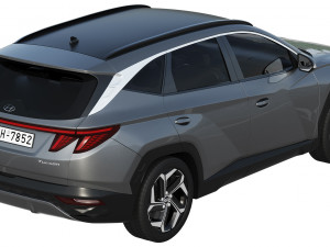 hyundai tucson 2021 Modello 3D