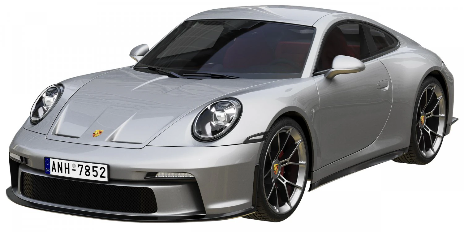 porsche 911 gt3 touring 2022 3D Model .c4d .max .obj .3ds .fbx .stl .blend 