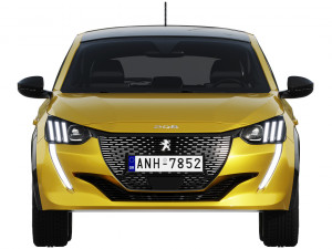 peugeot 208 2021 3Dモデル