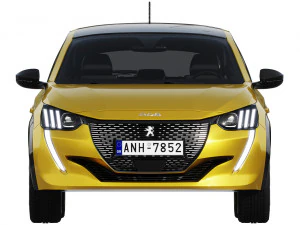 peugeot 208 2021 3D Model