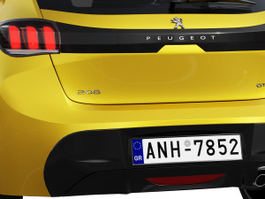 peugeot 208 2021 3Dモデル