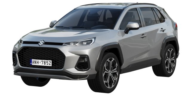 suzuki across 2021 3D Model .c4d .max .obj .3ds .fbx .stl .blend 
