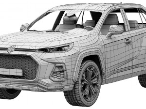 suzuki across 2021 3D Model
