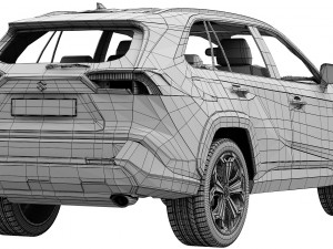 suzuki across 2021 3D Model