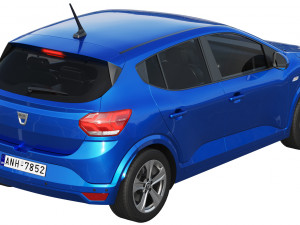 dacia sandero 2021 Modelo 3D