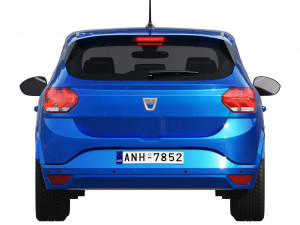 dacia sandero 2021 Modelo 3D