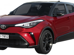 toyota c-hr 2021 3D Model