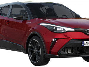 toyota c-hr 2021 3D Model