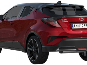 toyota c-hr 2021 3D Model
