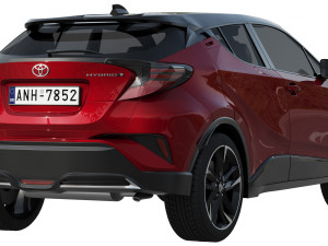 toyota c-hr 2021 3D Model