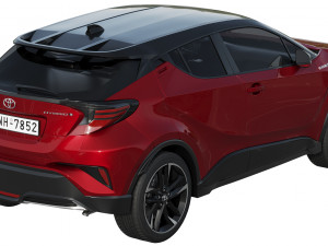 toyota c-hr 2021 3D Model
