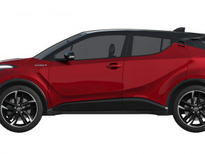 toyota c-hr 2021 3D Model