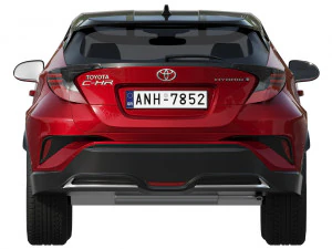 toyota c-hr 2021 3D Model