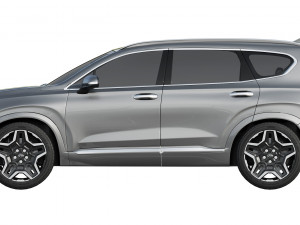 hyundai santa fe 2021 Modelo 3D
