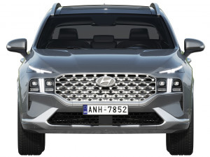 hyundai santa fe 2021 Modelo 3D