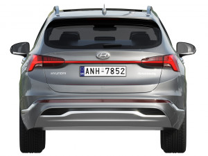 hyundai santa fe 2021 Modelo 3D