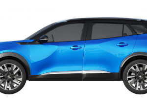 peugeot e-2008 3D Model