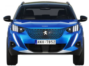 peugeot e-2008 3D Model