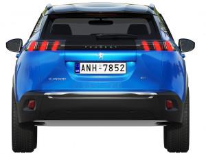 peugeot e-2008 3D Model