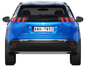 peugeot e-2008 3D Model