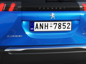 peugeot e-2008 3D Model