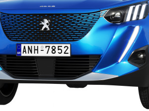 peugeot e-2008 3D Model