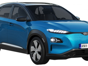 hyundai kona electric Model 3D