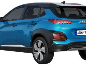 hyundai kona electric Model 3D