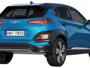 hyundai kona electric Model 3D