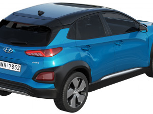 hyundai kona electric Model 3D