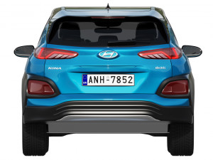 hyundai kona electric Model 3D