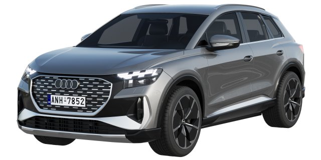 audi q4 e-tron Modelo 3D .c4d .max .obj .3ds .fbx .stl .blend 