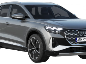 audi q4 e-tron Modelo 3D