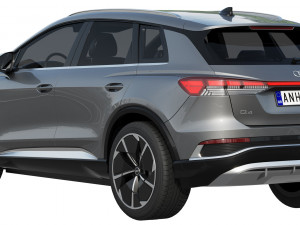 audi q4 e-tron Modelo 3D