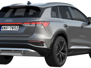 audi q4 e-tron Modelo 3D