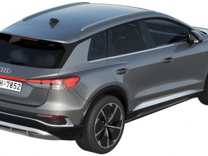 audi q4 e-tron Modelo 3D