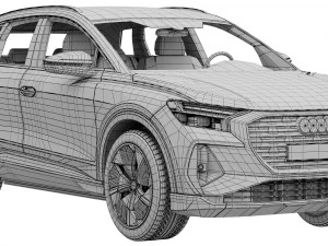 audi q4 e-tron 3D Model
