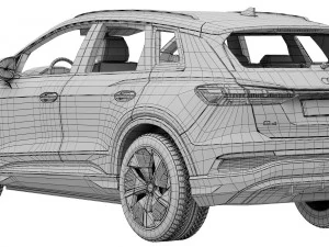 audi q4 e-tron 3D Model